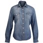 Kariban Ladies Long Sleeve Denim Shirt