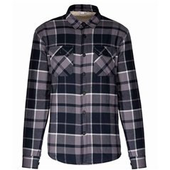 Kariban Sherpa Lined Checked Shirt Jacket