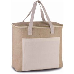 Kimood Large Jute Cool Bag