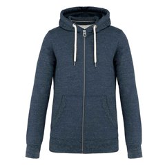Kariban Vintage Zip Hooded Sweatshirt