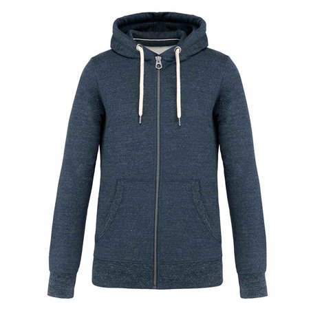 Kariban Vintage Zip Hooded Sweatshirt