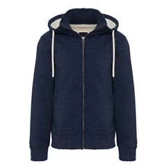 Kariban Vintage Sherpa Lined Hooded Sweatshirt