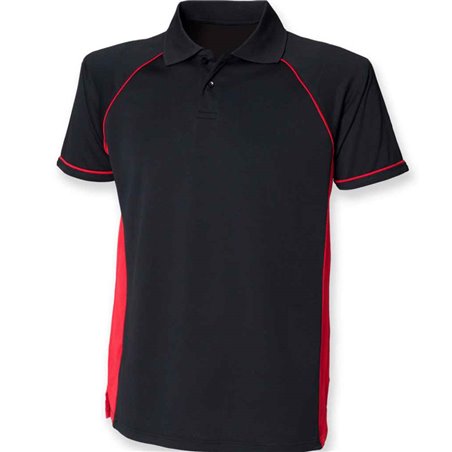 Finden and Hales Performance Panel Polo Shirt