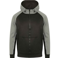 Finden and Hales Panelled Sports Hoodie