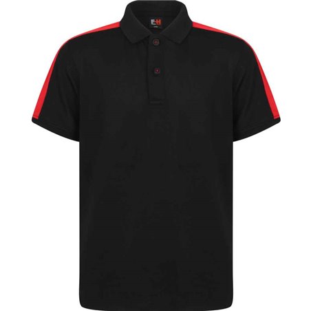 Finden and Hales Kids Contrast Panel Piqué Polo Shirt
