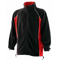 Finden and Hales Contrast Micro Fleece Jacket