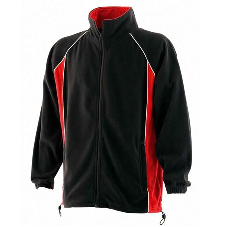 Finden and Hales Contrast Micro Fleece Jacket
