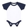 Larkwood Essential Short Sleeve Baby Baseball Bodysuit