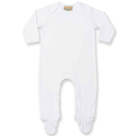 Larkwood Contrast Baby Sleepsuit