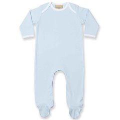 Larkwood Contrast Baby Sleepsuit