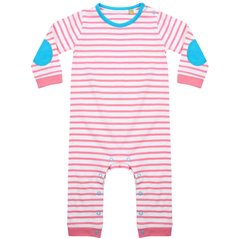 Larkwood Baby Long Sleeve Striped Bodysuit