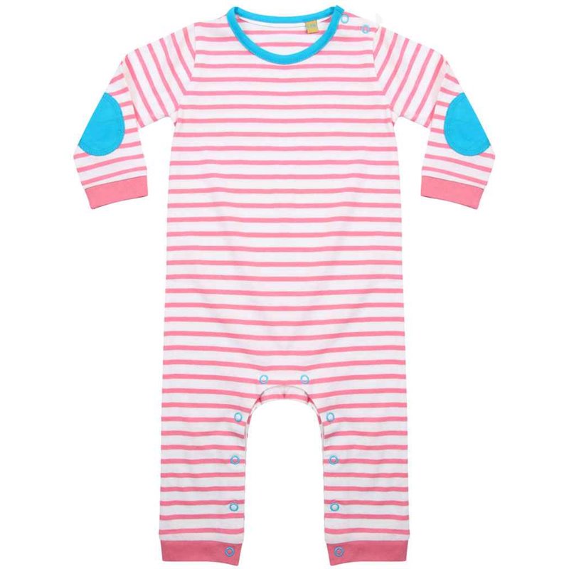 Larkwood Baby Long Sleeve Striped Bodysuit
