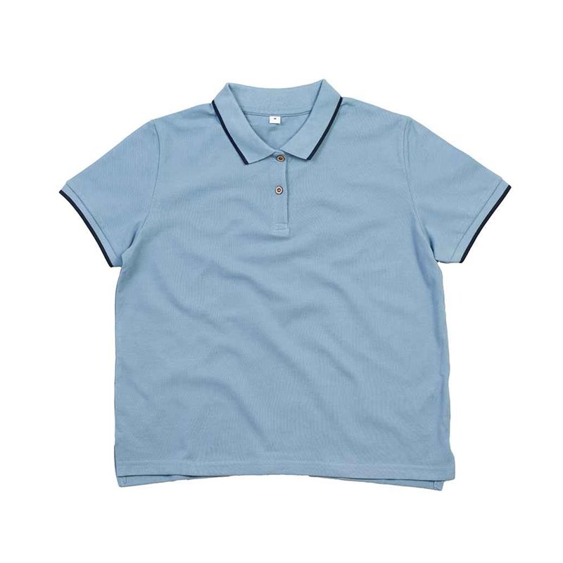 Mantis Ladies The Tipped Polo Shirt