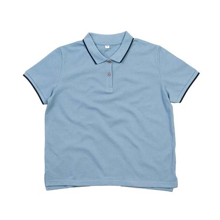 Mantis Ladies The Tipped Polo Shirt