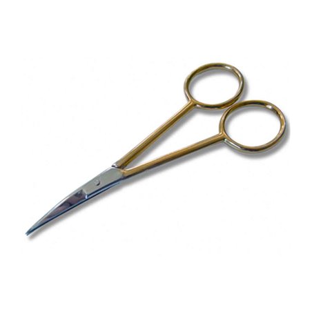 Madeira Curved Gold Plated Embroidery Scissors