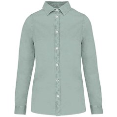Native Spirit Ladies Washed Long Sleeve Shirt