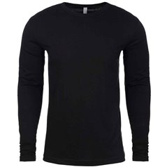 Next Level Apparel Cotton Long Sleeve Crew Neck T-Shirt