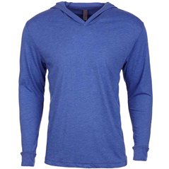 Next Level Apparel Unisex Tri-Blend Long Sleeve T-Shirt Hoodie