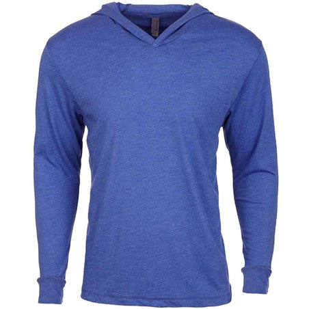 Next Level Apparel Unisex Tri-Blend Long Sleeve T-Shirt Hoodie