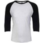 Next Level Apparel Unisex Tri-Blend 3/4 Sleeve Raglan T-Shirt