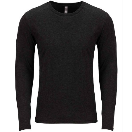 Next Level Apparel Unisex Long Sleeve Tri-Blend Crew T-Shirt