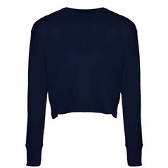 Next Level Apparel Ladies Long Sleeve Cropped T-Shirt