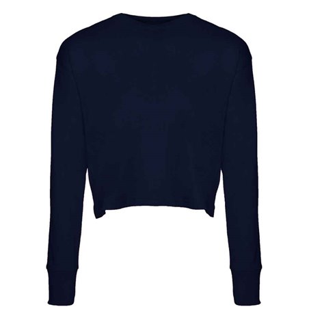 Next Level Apparel Ladies Long Sleeve Cropped T-Shirt