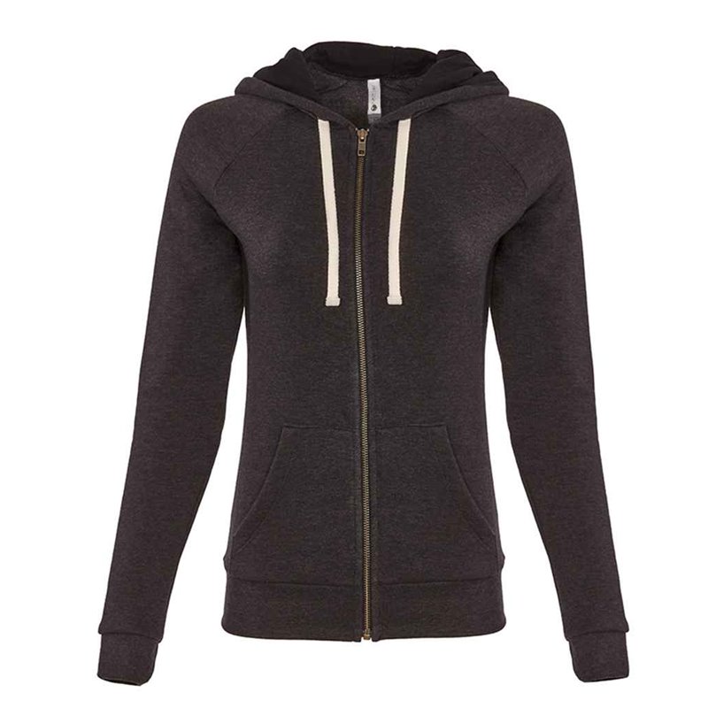 Next Level Apparel Ladies CVC Zip Hoodie