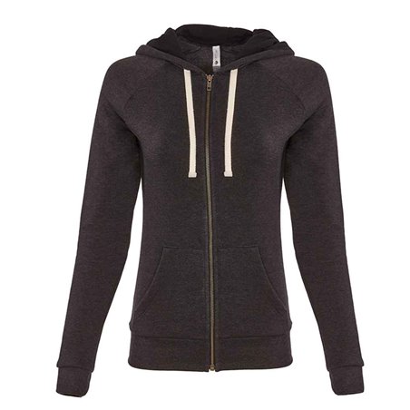 Next Level Apparel Ladies CVC Zip Hoodie