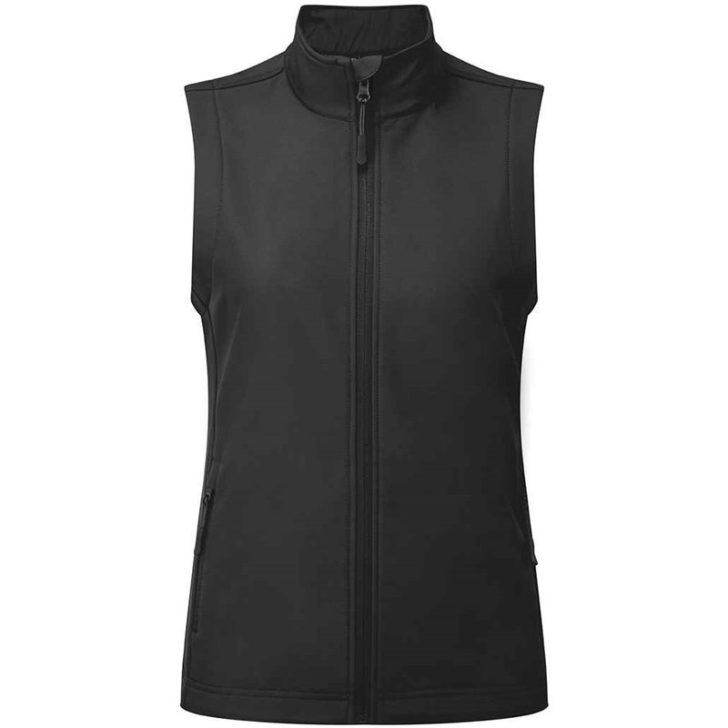Premier Ladies Windchecker Recycled Printable Soft Shell Gilet