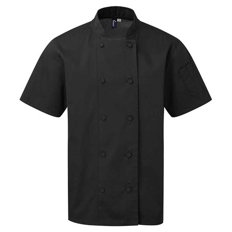 Premier Coolchecker® Short Sleeve Chef's Jacket