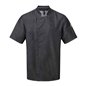 Premier Short Sleeve Zipped Chef's Jacket