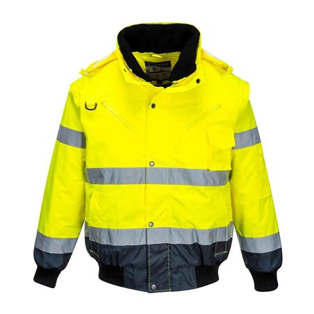 Portwest 3-in-1 Hi-Vis Bomber Jacket