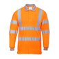 Portwest Hi-Vis Long Sleeve Polo Shirt