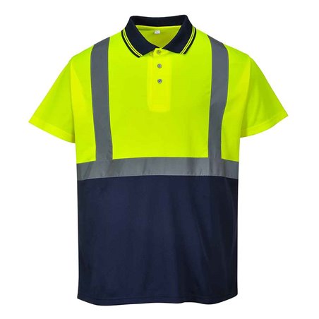 Portwest Hi-Vis Two Tone Polo Shirt
