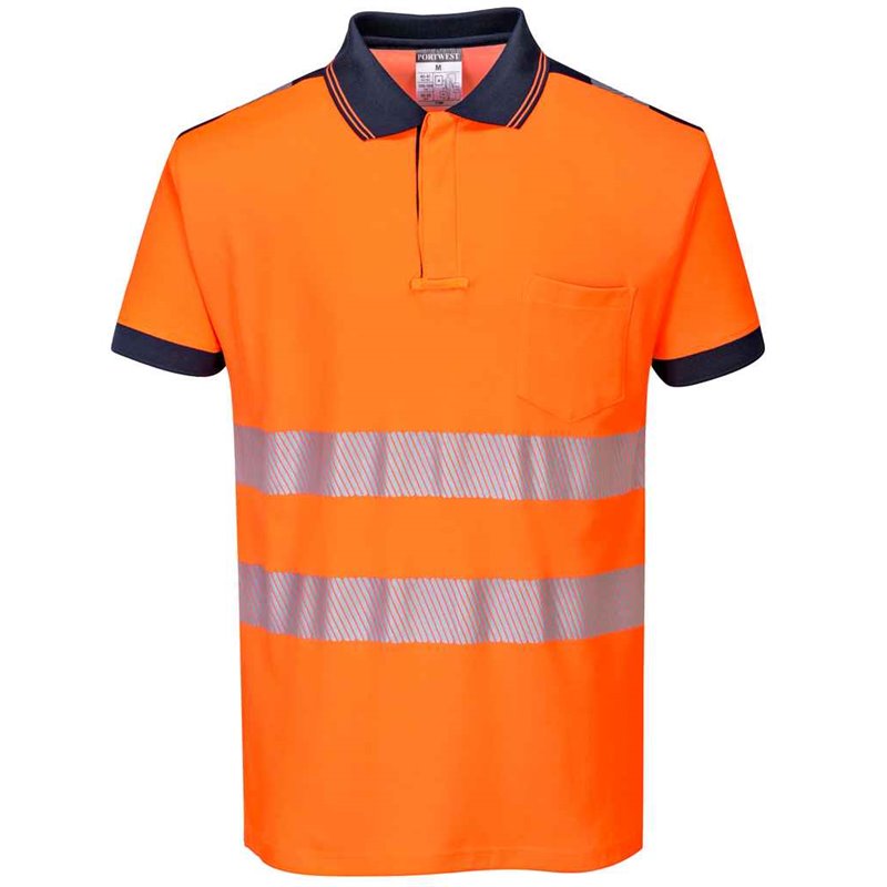 Portwest PW3 Hi-Vis Polo Shirt