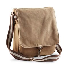 Quadra Vintage Canvas Messenger