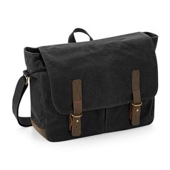Quadra Heritage Waxed Canvas Messenger
