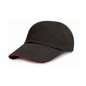 Result Low Profile Heavy Brushed Cotton Cap with Sandwich Peak