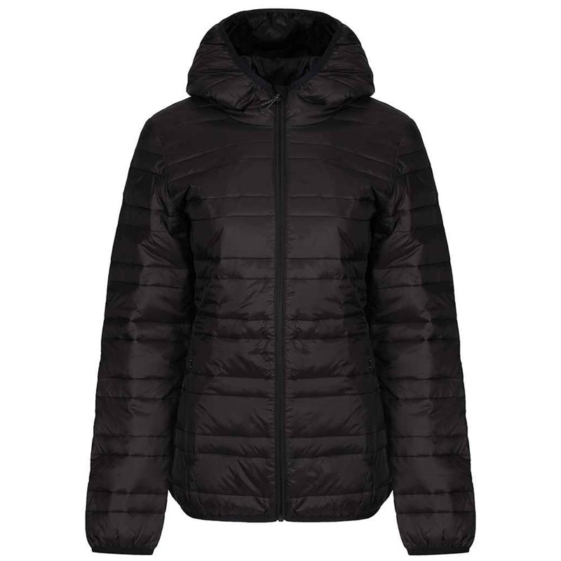 Regatta Ladies Firedown Packaway Hooded Baffle Jacket