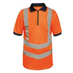 Regatta High Visibility Pro Contrast Piqué Polo Shirt