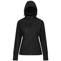 Regatta Ladies Venturer Three Layer Hooded Soft Shell Jacket