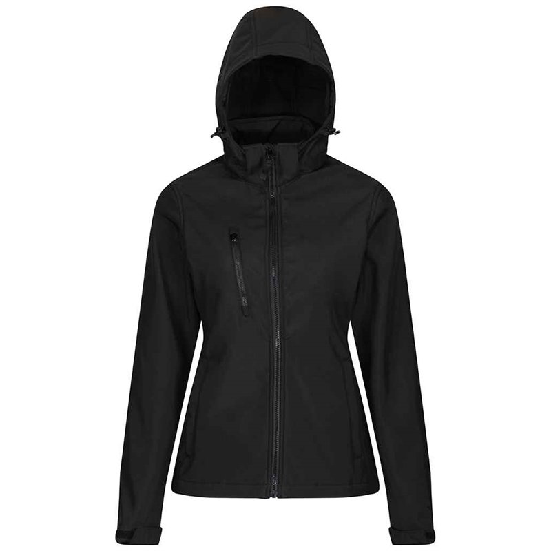 Regatta Ladies Venturer Three Layer Hooded Soft Shell Jacket