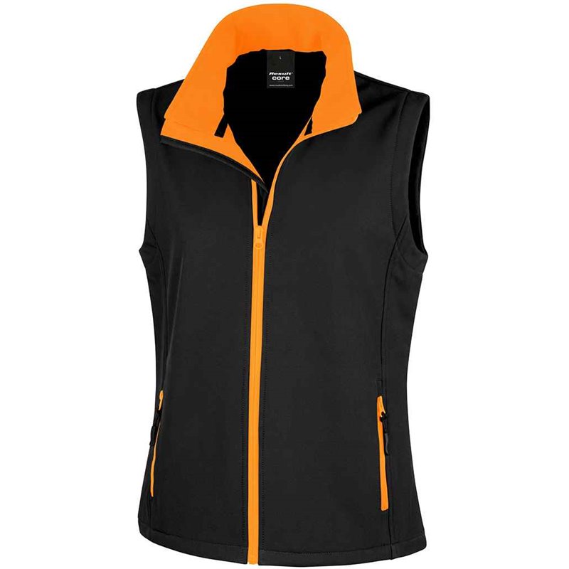 Result Core Ladies Printable Soft Shell Bodywarmer