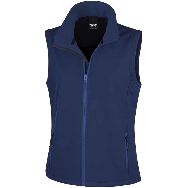 Result Core Ladies Printable Soft Shell Bodywarmer