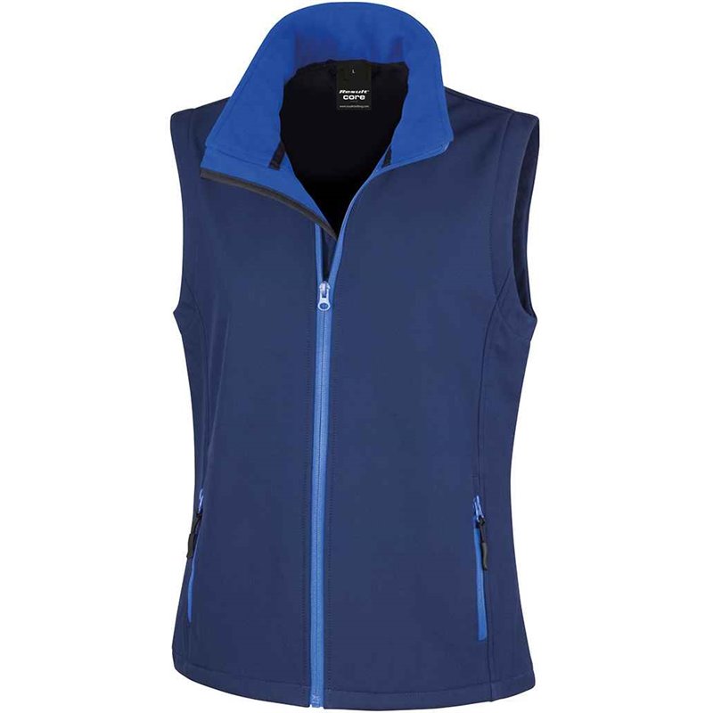Result Core Ladies Printable Soft Shell Bodywarmer