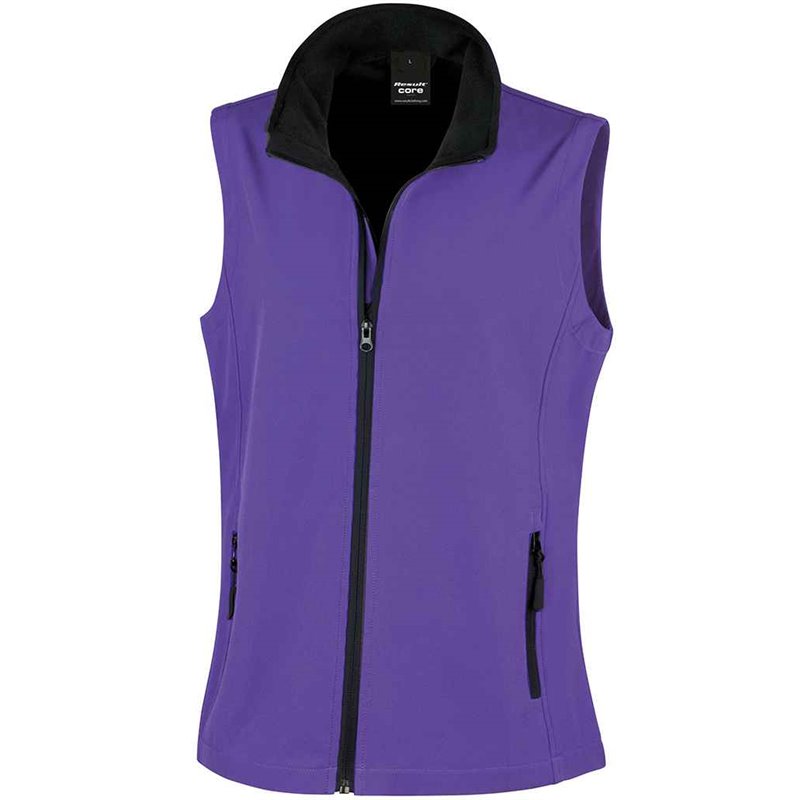 Result Core Ladies Printable Soft Shell Bodywarmer