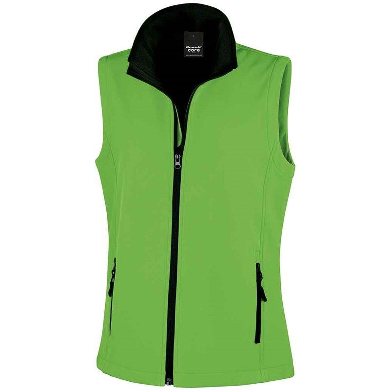 Result Core Ladies Printable Soft Shell Bodywarmer