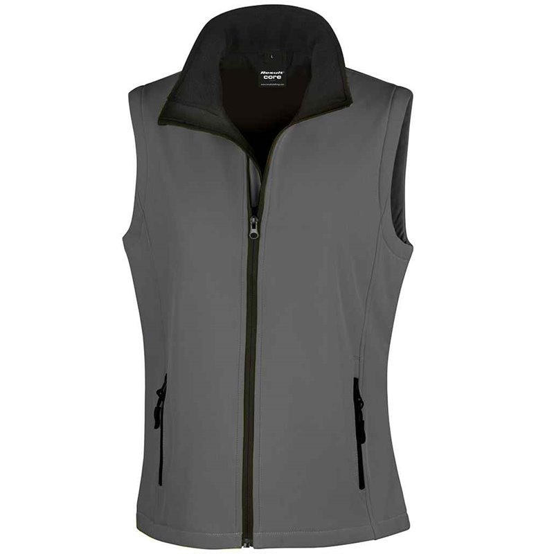 Result Core Ladies Printable Soft Shell Bodywarmer