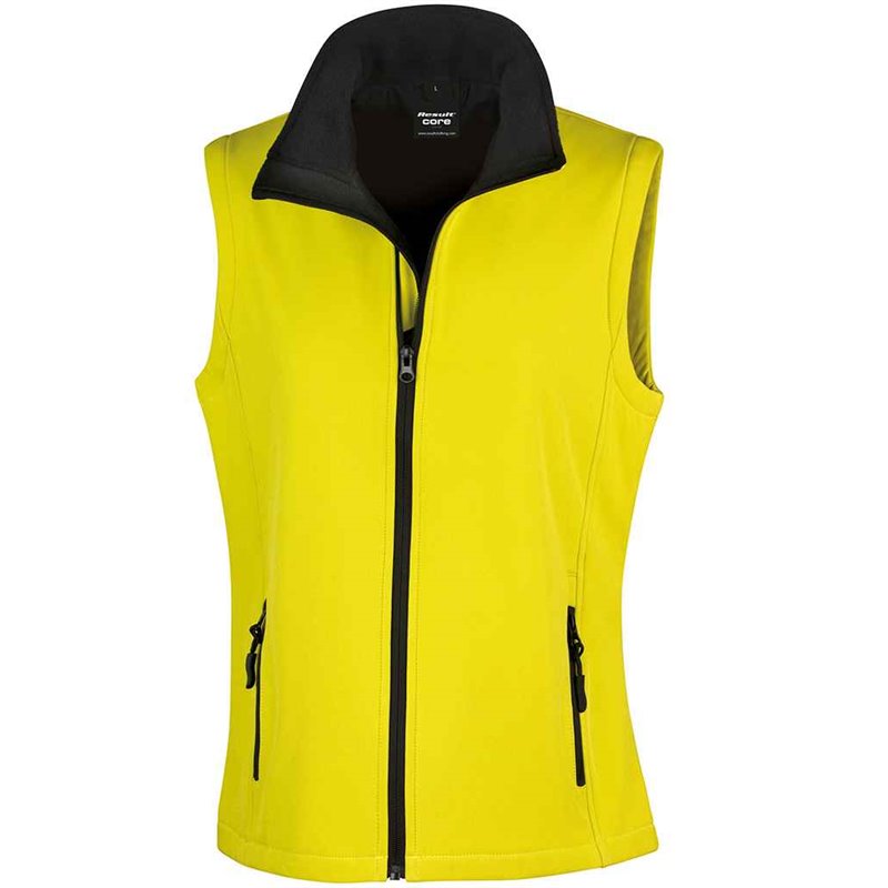 Result Core Ladies Printable Soft Shell Bodywarmer